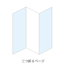 三つ折り