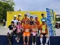 庄川左岸クラブのぼり旗